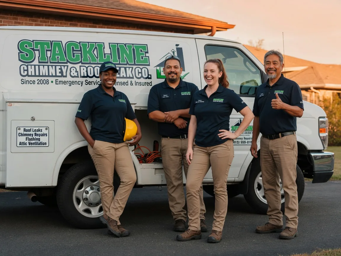 Chimney flashing repair company in Lake Station, IN